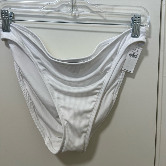 Old Navy white ribbed bathing suit set NWT - Picture 5 of 6